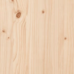 Bed Frame Solid Wood Pine Single