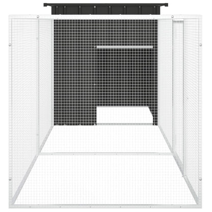 Galvanised Steel Chicken Cage 300cm Anthracite | HomeAndLiving