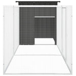 Galvanised Steel Chicken Cage 300cm Anthracite | HomeAndLiving
