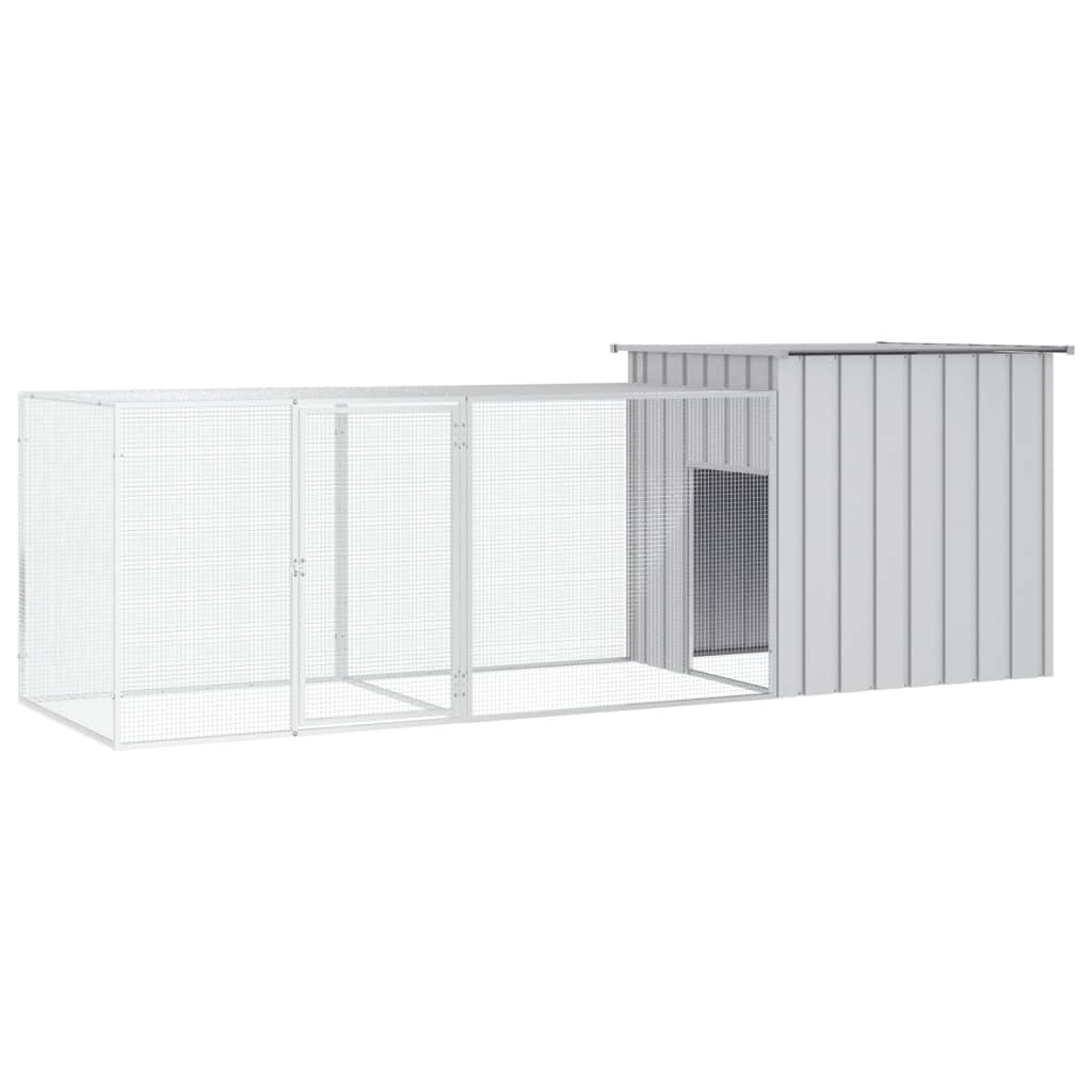 Galvanised Steel Chicken Cage 300cm Enclosure | HomeAndLiving