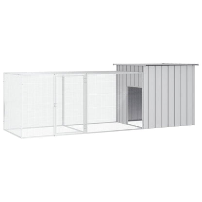 Galvanised Steel Chicken Cage 300cm Enclosure | HomeAndLiving