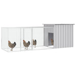 Galvanised Steel Chicken Cage 300cm Enclosure | HomeAndLiving