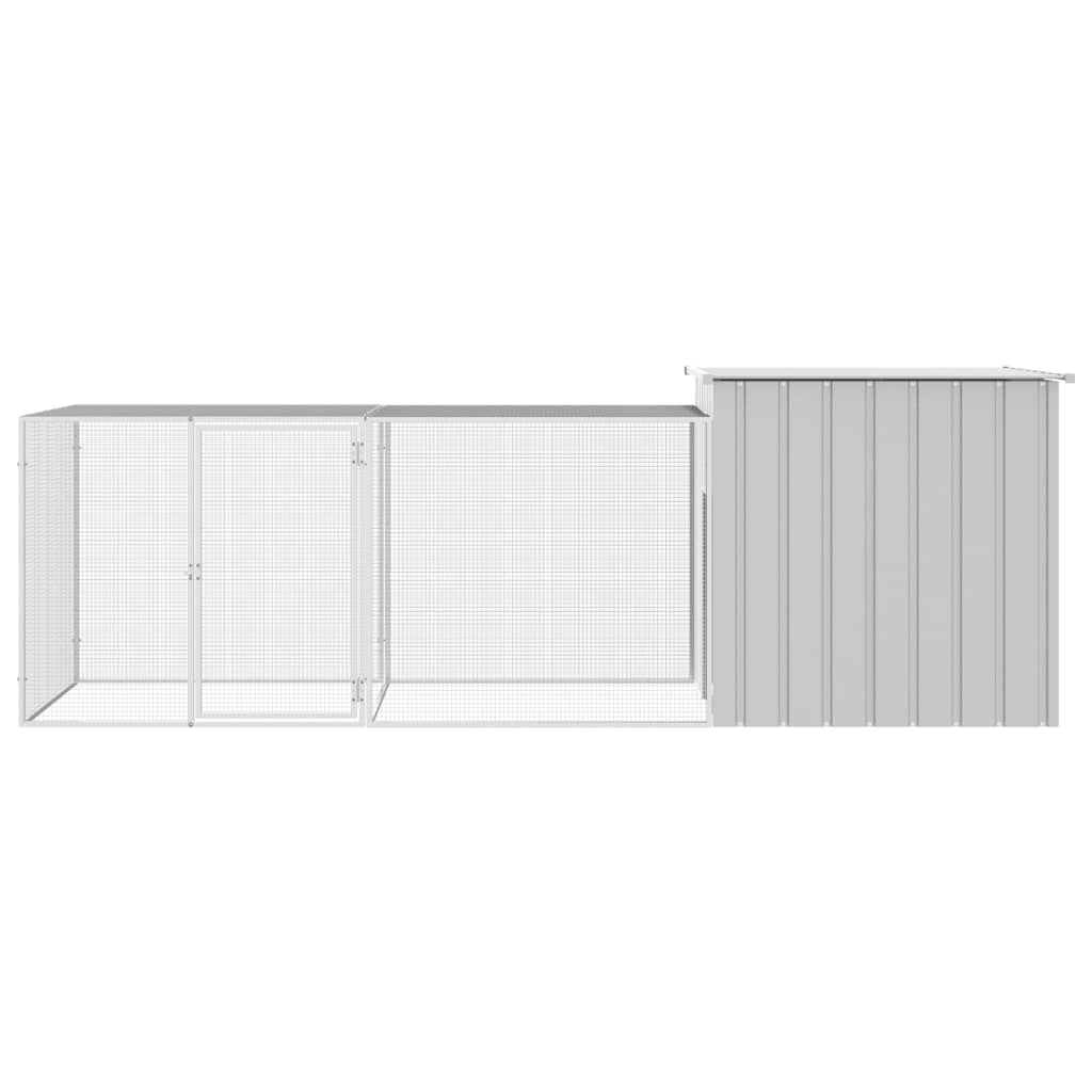 Galvanised Steel Chicken Cage 300cm Enclosure | HomeAndLiving