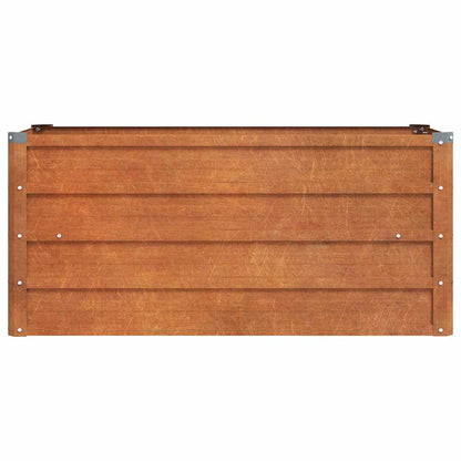 Corten Steel Raised Garden Bed 100x40cm | HomeAndLiving