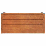 Corten Steel Raised Garden Bed 100x40cm | HomeAndLiving