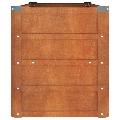 Corten Steel Raised Garden Bed 100x40cm | HomeAndLiving
