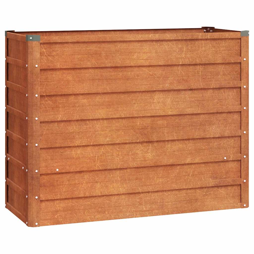 Corten Steel Raised Garden Bed 100x40cm | HomeAndLiving
