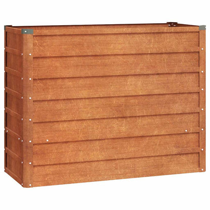 Corten Steel Raised Garden Bed 100x40cm | HomeAndLiving