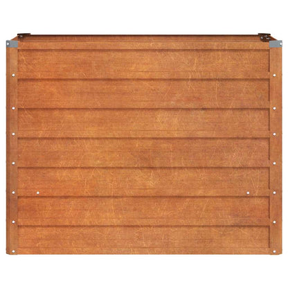 Corten Steel Raised Garden Bed 100x40cm | HomeAndLiving