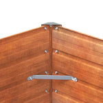 Corten Steel Raised Garden Bed 100x40cm | HomeAndLiving