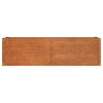 Corten Steel Raised Garden Bed 160x40cm | HomeAndLiving