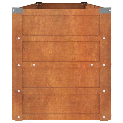 Corten Steel Raised Garden Bed 160x40cm | HomeAndLiving