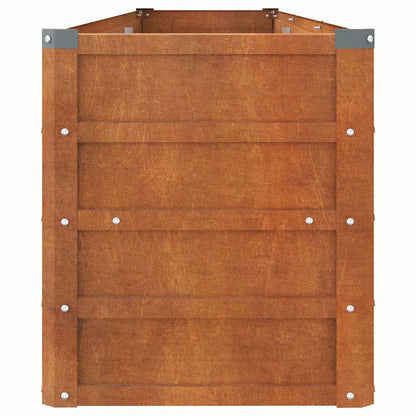 Corten Steel Raised Garden Bed 240cm Rust | HomeAndLiving