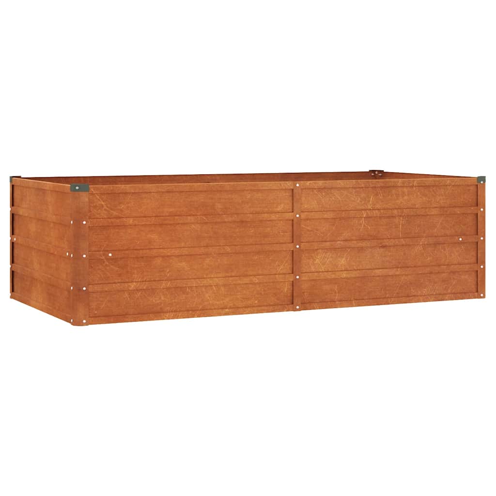Corten Steel Raised Garden Bed 160x80cm | HomeAndLiving