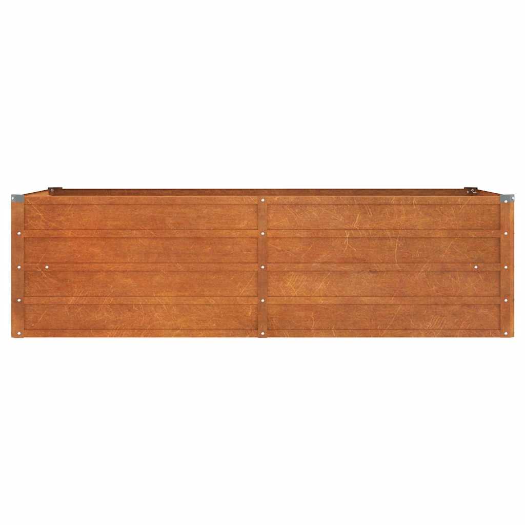Corten Steel Raised Garden Bed 160x80cm | HomeAndLiving