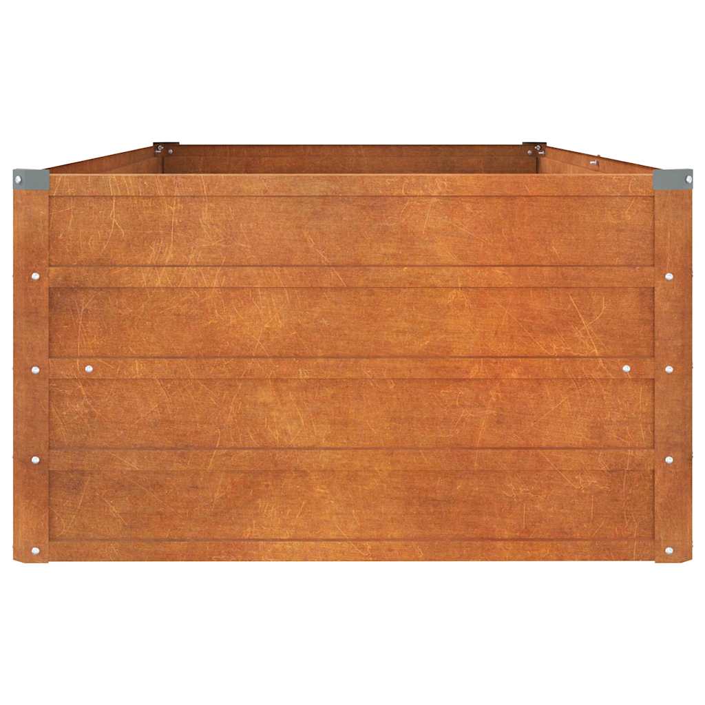 Corten Steel Raised Garden Bed 160x80cm | HomeAndLiving