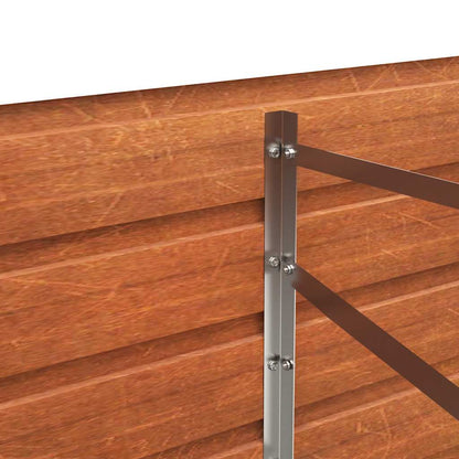 Corten Steel Raised Garden Bed 160x80cm | HomeAndLiving