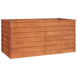 Corten Steel Raised Garden Bed 160x80cm | HomeAndLiving
