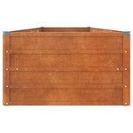 Corten Steel Raised Garden Bed 320x80cm | HomeAndLiving