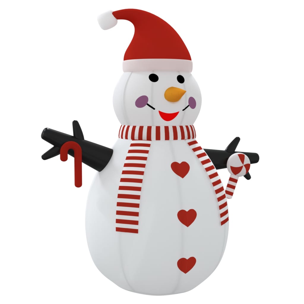 Inflatable Snowman with LEDs