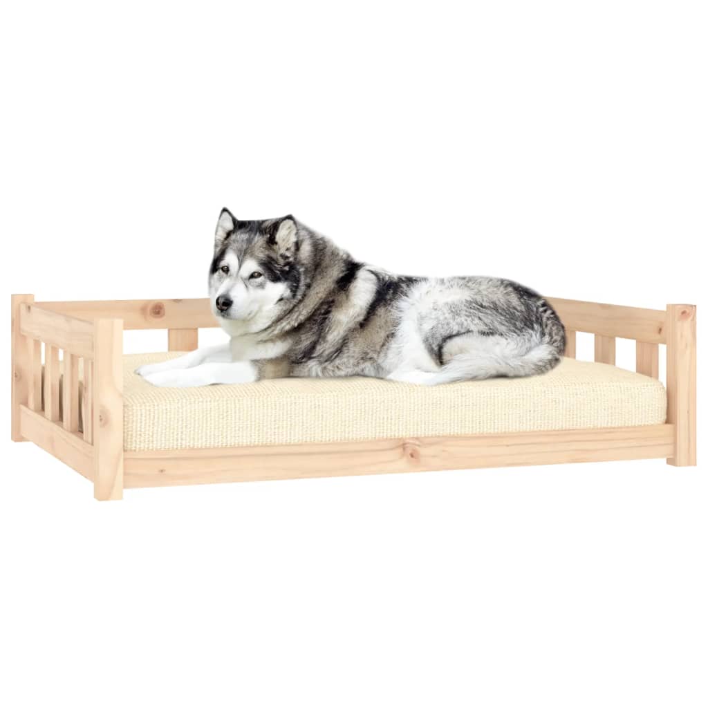 Dog Bed Solid Wood - 105.5×75.5×28cm