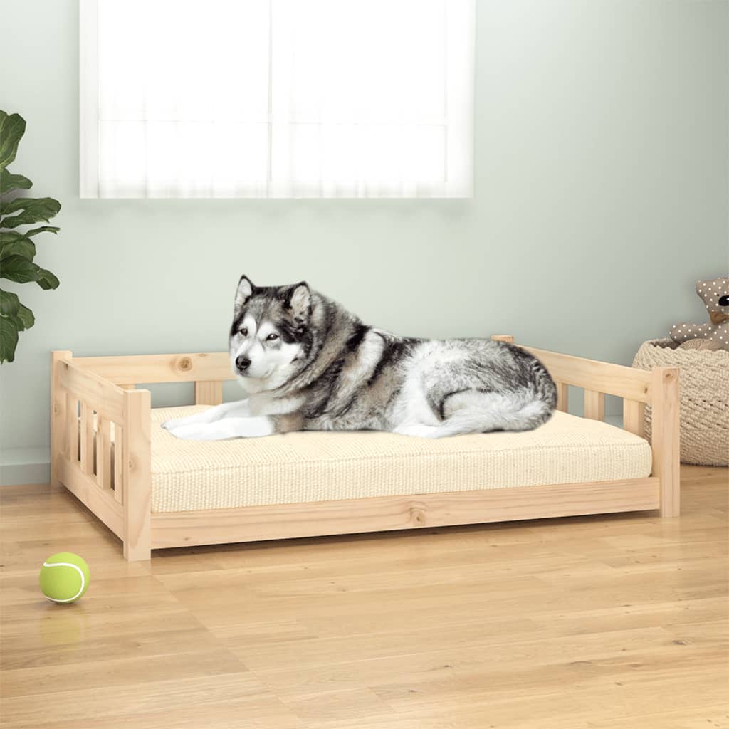 Dog Bed Solid Wood - 105.5×75.5×28cm