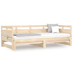 Pull-out Day Bed Solid Wood Pine