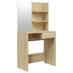 Dressing Table with Mirror - Sonoma Oak