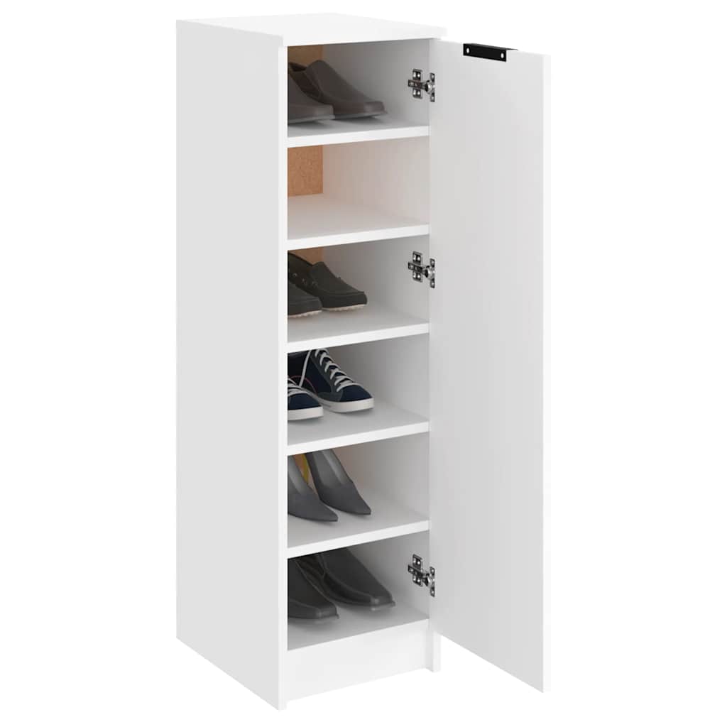White Shoe Cabinet Engineered Wood 100cm | HomeAndLiving