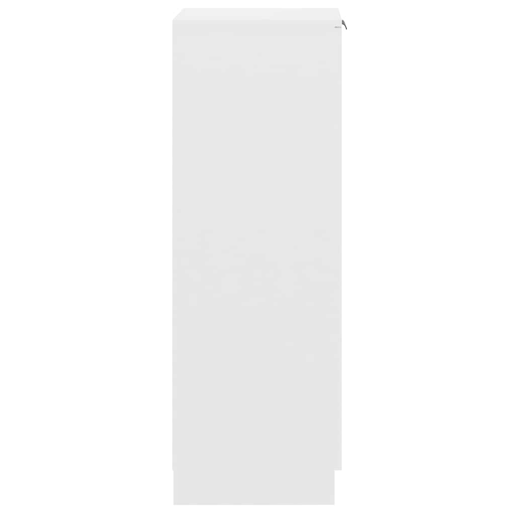White Shoe Cabinet Engineered Wood 100cm | HomeAndLiving
