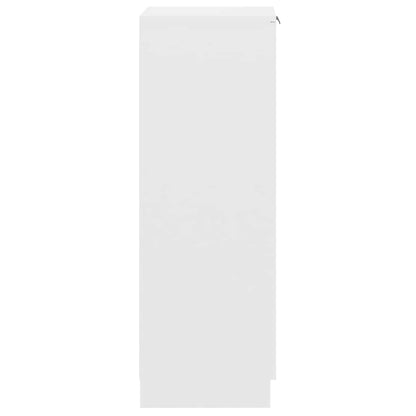 White Shoe Cabinet Engineered Wood 100cm | HomeAndLiving