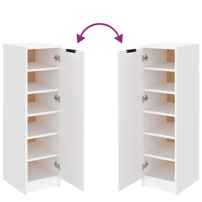 White Shoe Cabinet Engineered Wood 100cm | HomeAndLiving