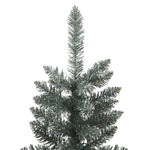 Artificial Slim Christmas Tree with Stand Green 180 cm PVC