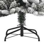 Artificial Christmas Tree with Flocked Snow 210 cm PVC&PE