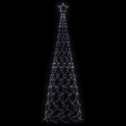 Christmas Cone Tree Cold White 500 LEDs