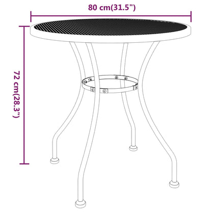 Decorative 3 Piece Garden Dining Set Home Decor Accent Home Comfort 