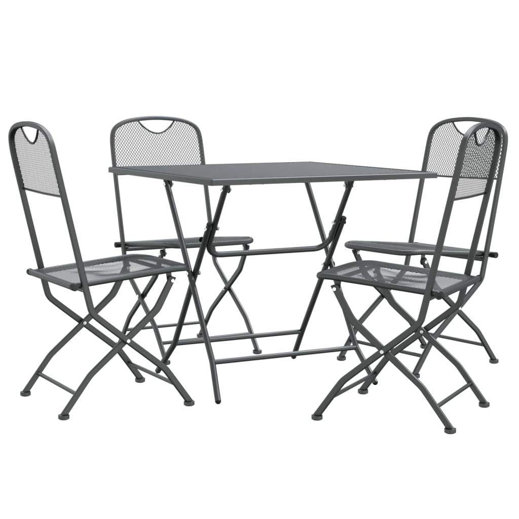 Decorative 5 Piece Garden Dining Set Outdoor Retreat Urban Style 