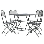 Decorative 5 Piece Garden Dining Set Outdoor Retreat Urban Style