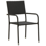 Stylish 5 Piece Outdoor Dining Set Living Space Upgrade Garden Leisure