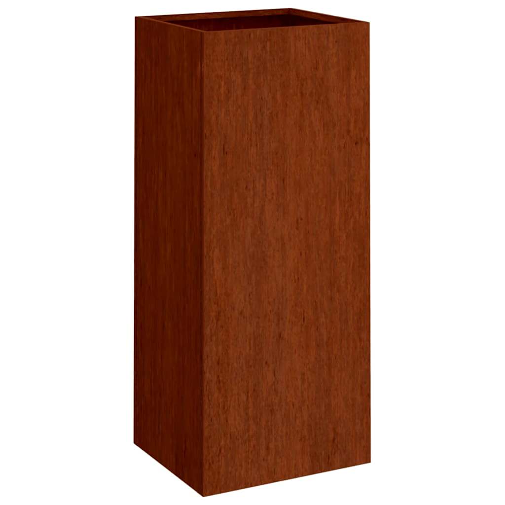 Corten Steel Planter 75cm Tall Raised Garden Bed | HomeAndLiving