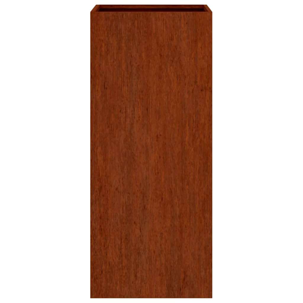 Corten Steel Planter 75cm Tall Raised Garden Bed | HomeAndLiving