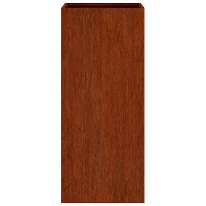 Corten Steel Planter 75cm Tall Raised Garden Bed | HomeAndLiving