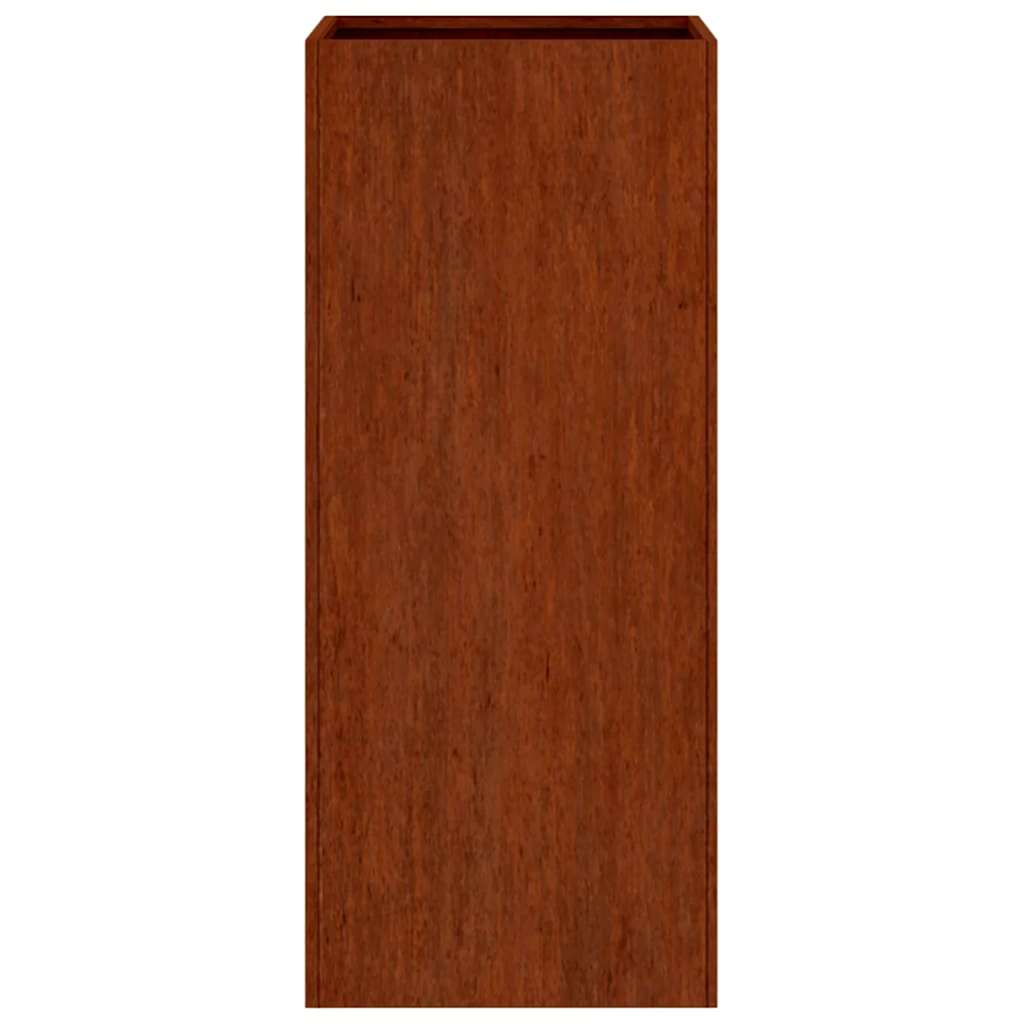 Corten Steel Planter 75cm Tall Raised Garden Bed | HomeAndLiving