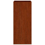 Corten Steel Planter 75cm Tall Raised Garden Bed | HomeAndLiving