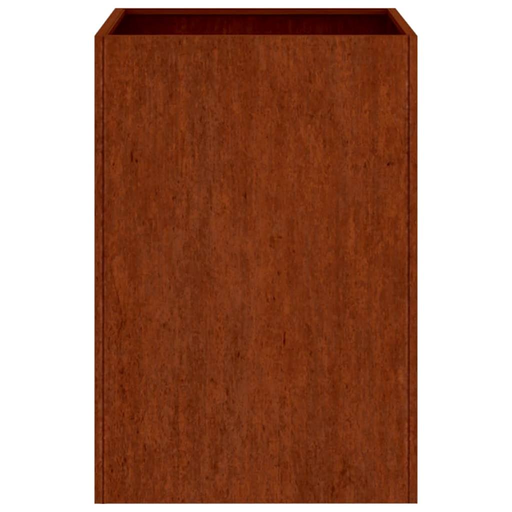 Corten Steel Planter 52x48x75cm Outdoor | HomeAndLiving