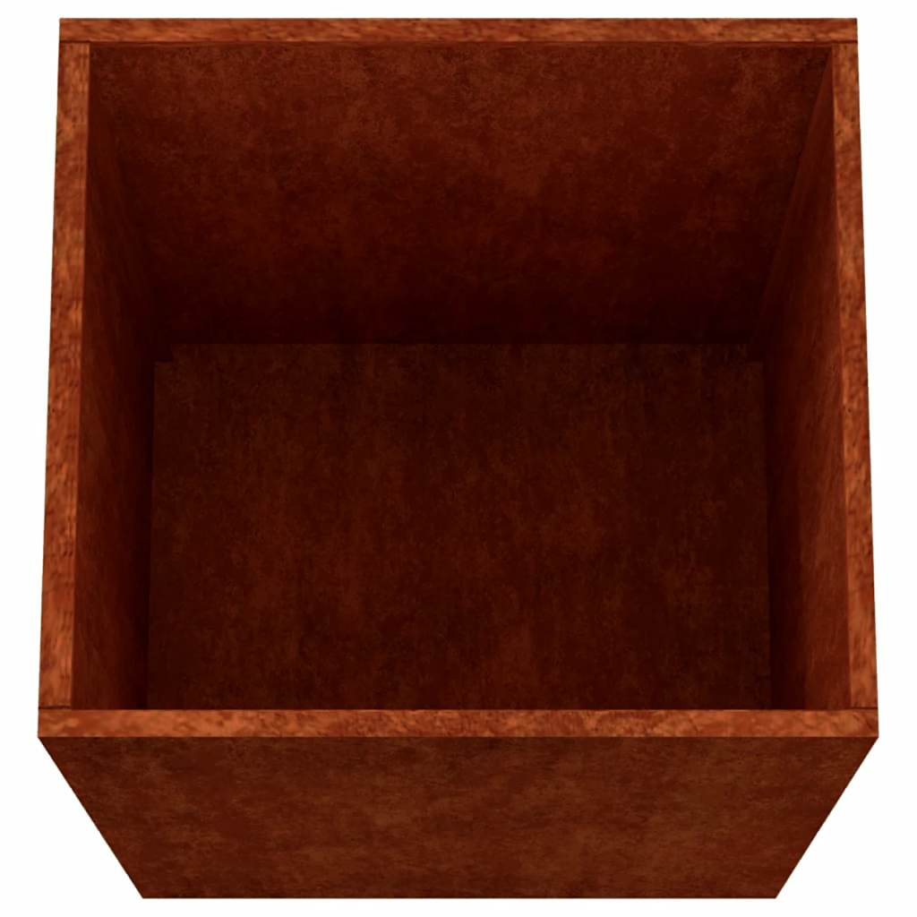 Corten Steel Planter 52x48x75cm Outdoor | HomeAndLiving