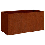 Corten Steel Garden Planter 62x40cm | HomeAndLiving