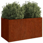 Corten Steel Garden Planter 62x40cm | HomeAndLiving