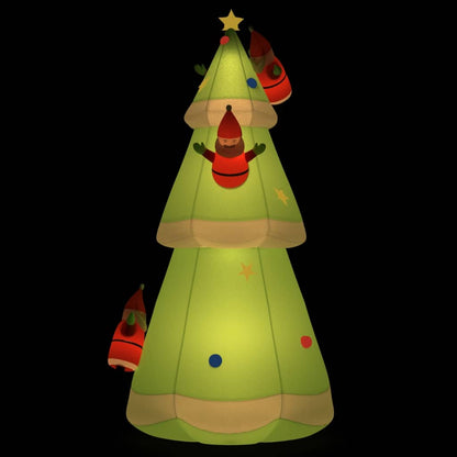 Inflatable Christmas Tree with LEDs - 240×240×500cm