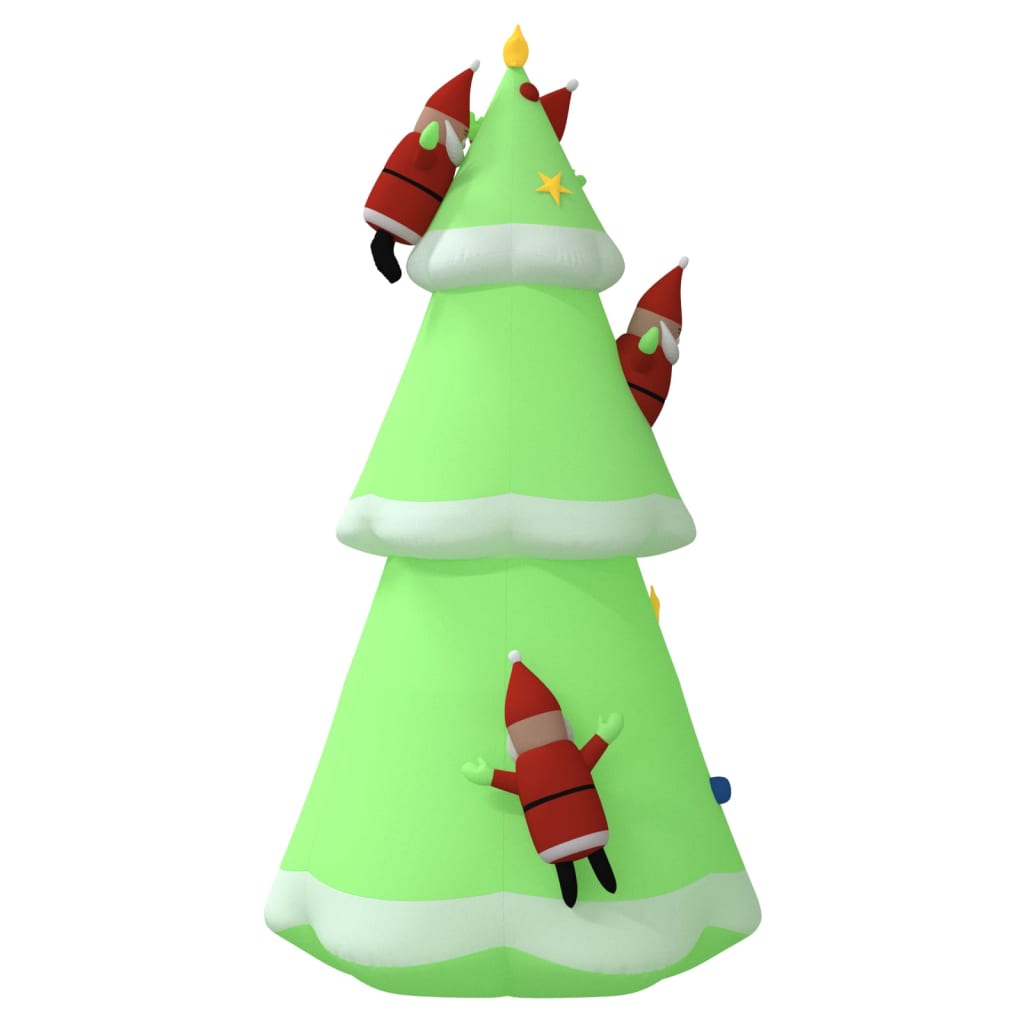 Inflatable Christmas Tree with LEDs - 240×240×500cm